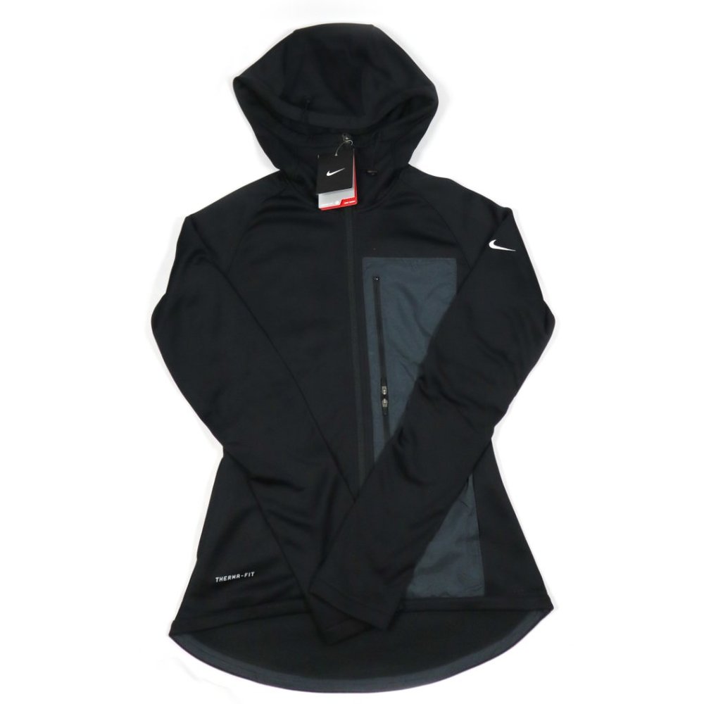 Nike Therma-Fit  Zip-up Black Fit Training Hoodie